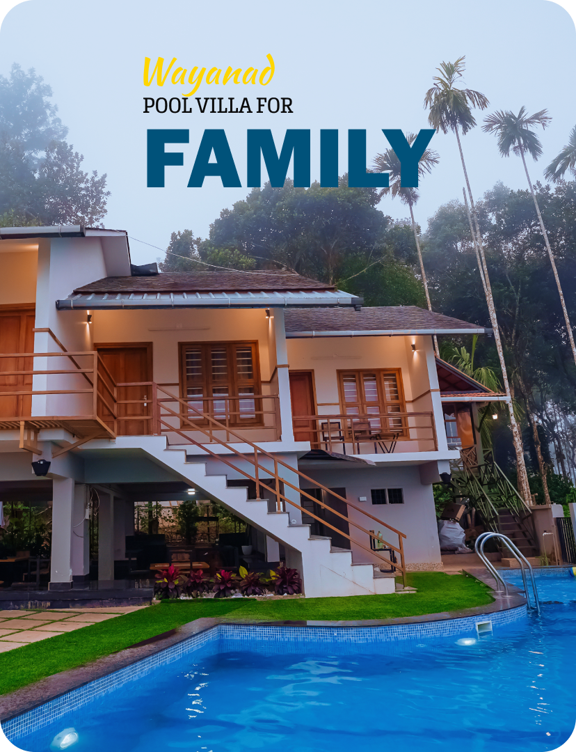 Private pool resort in wayanad